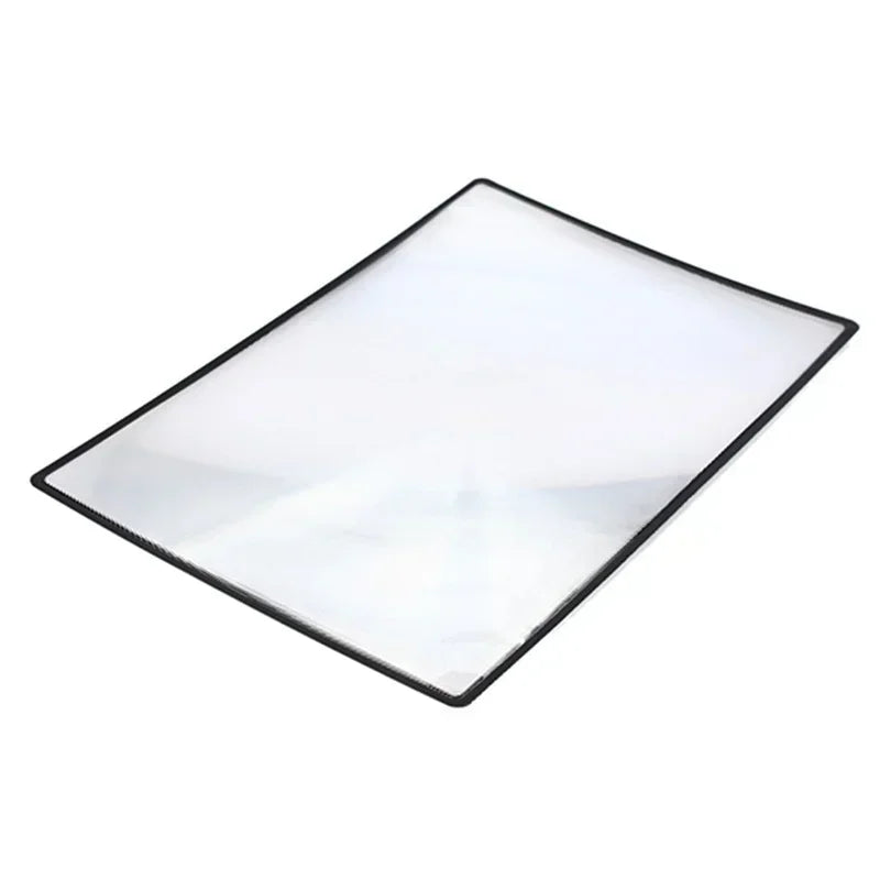 A5 Magnifying Reading Glass Lens Plate PVC 180X120mm Book Page