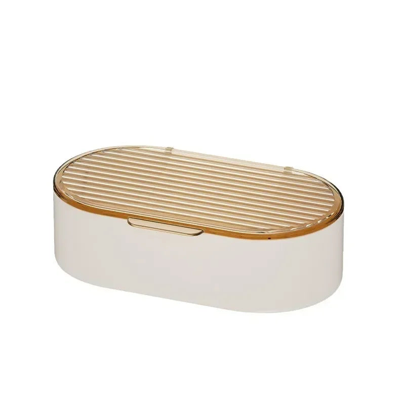 2025 Double-layer Soap Box Household Bathroom Non-punching Hollow