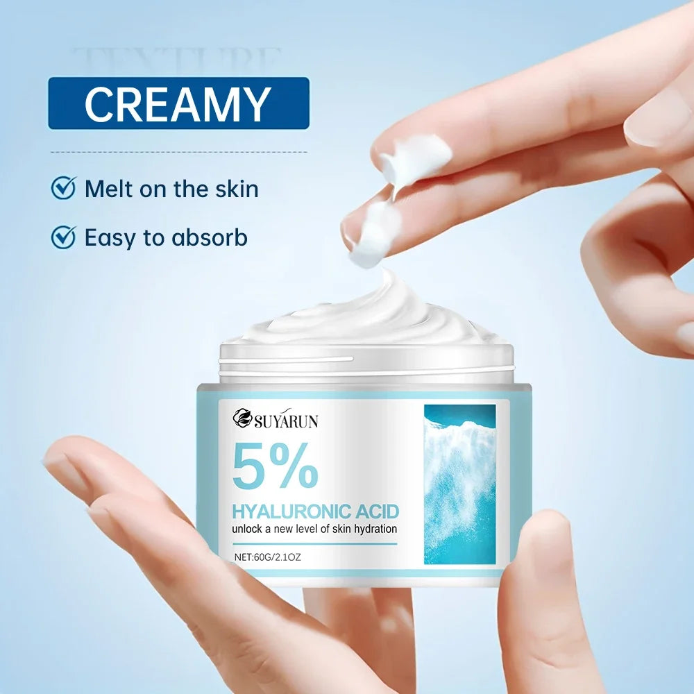 SUYARUN 5% Hyaluronic Acid Face Cream – Hydrating & Firming