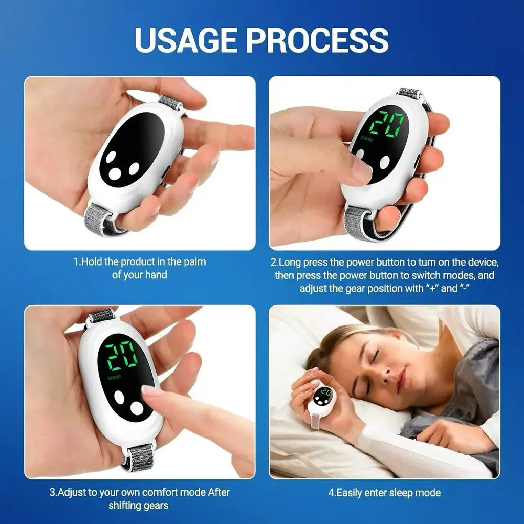 Handheld Microcurrent Sleep Aid Device | 20-Level EMS Relaxation