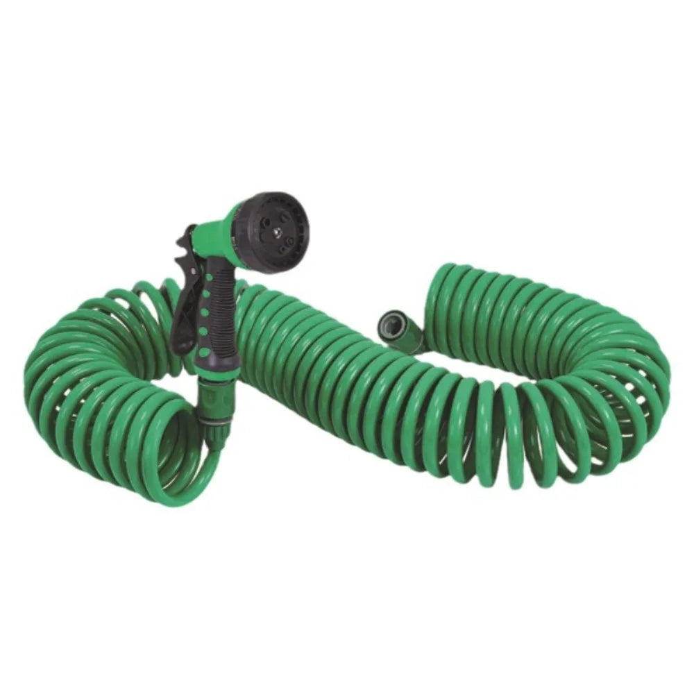 Expandable Retractable EVA Garden Hose 10/15m | Curly Coil Pipe