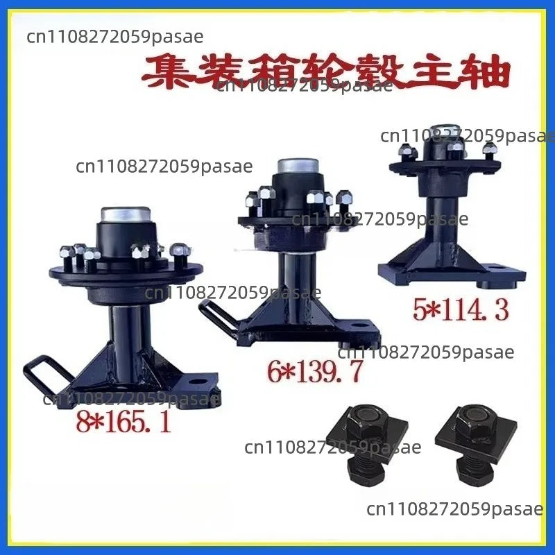 Heavy Duty Container Transport Wheel Axle & Hub Bearing Kit