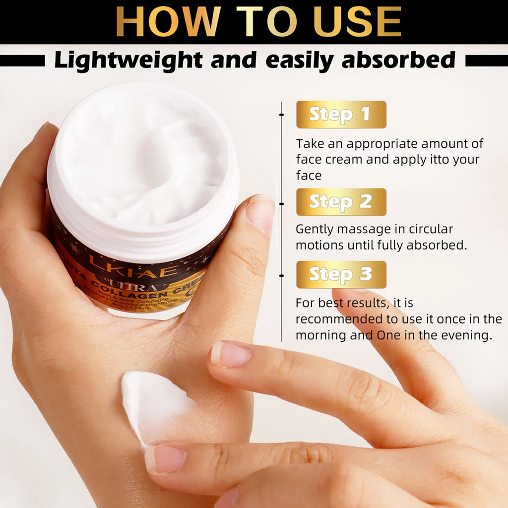 AILKE Glutathione Collagen Brightening Face Cream 80ml