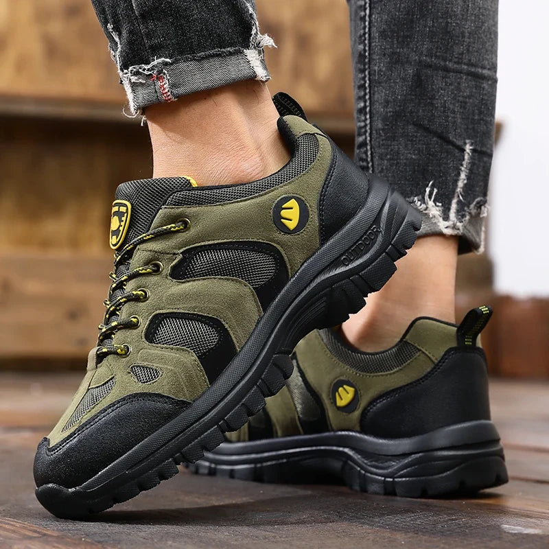 Men's Anti-Slip Breathable Hiking Sneakers | Trail Camp Shoes