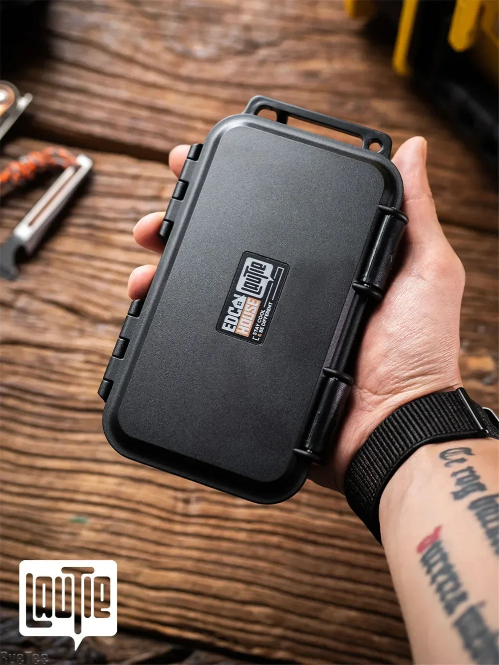 Waterproof EDC Tool Box Organizer with Foam | Shockproof Case