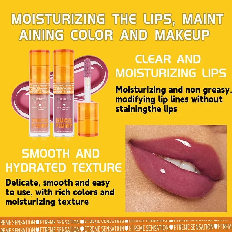 Duck Lip Plumping Oil Doodle Gloss Liquid Lipstick Protectant Nectar