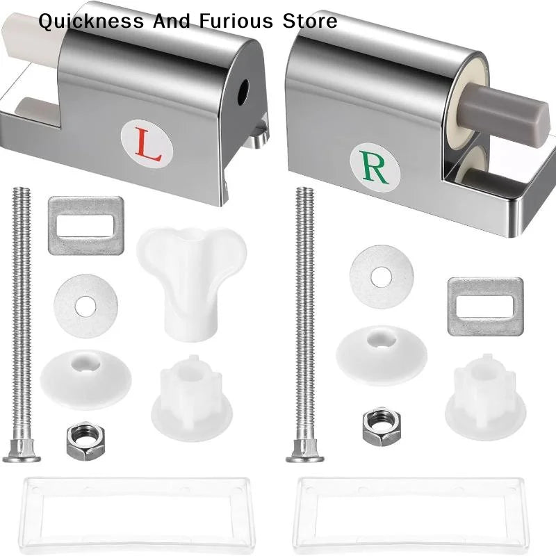Soft Close Toilet Seat Hinges – Top Fix Replacement Set