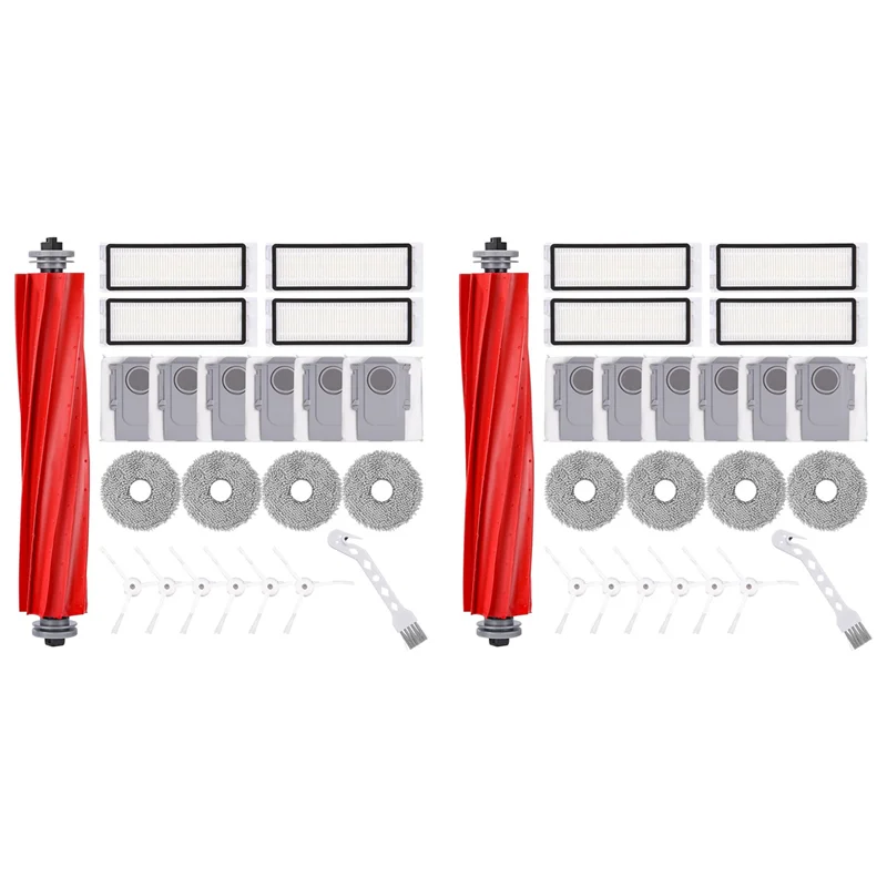 A36T- Roborock Q Revo S Maxv Robot Vacuum Parts Main Side Brush Hepa