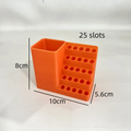 Hex Screwdriver Bit Organizer Rack – 20 to 100 Holes | Plastic