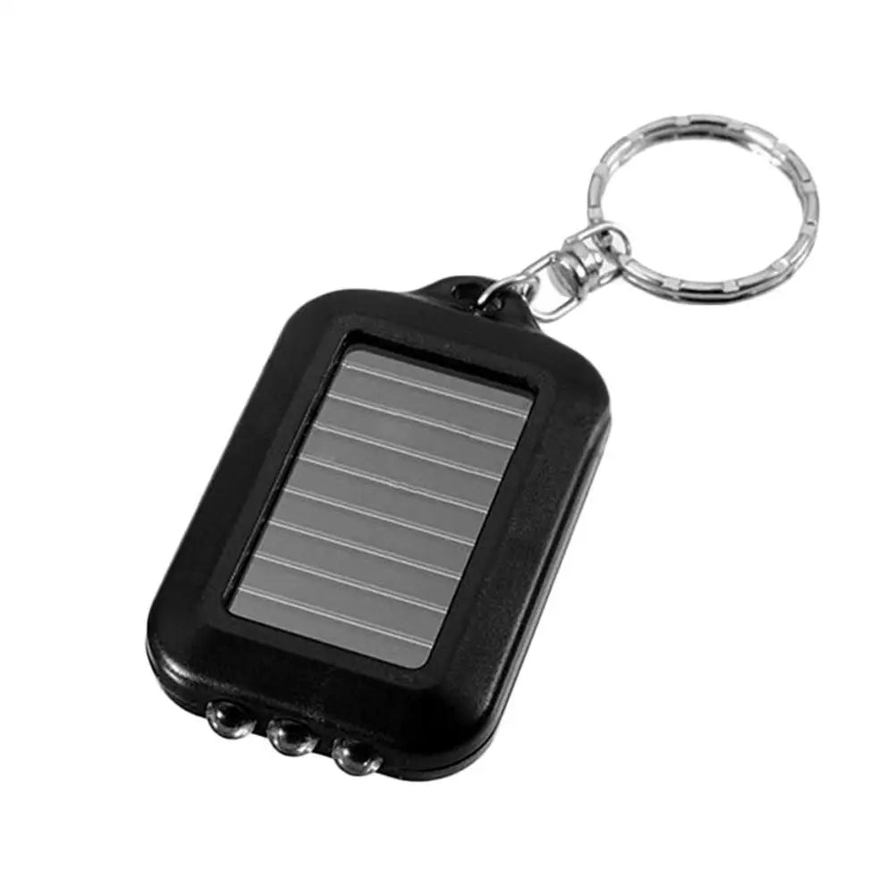 Solar Flashlight Keychain – 160 Lumen Mini Torch | 1/2/3 Pack