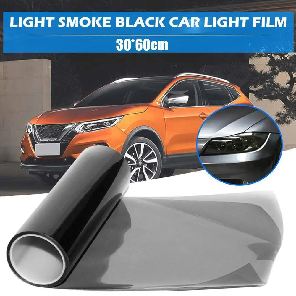Car Motorcycle Headlight Tint Fog Light Taillight Smoke Vinyl Film
