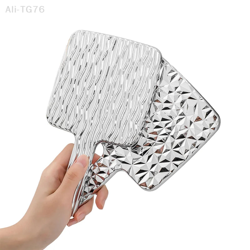 Mini Square Handheld Makeup Mirror | Portable Travel Cosmetic Mirror