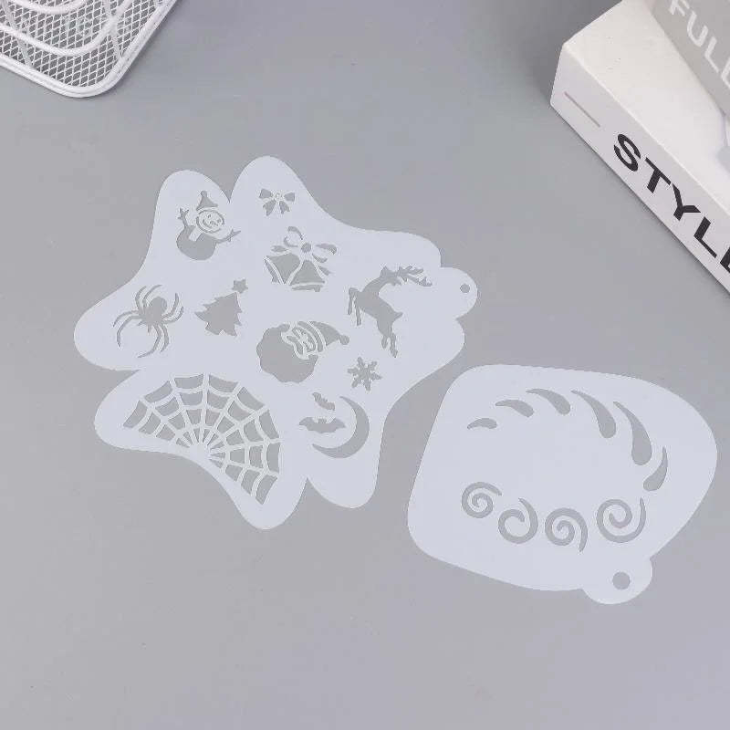 Reusable Face Paint Stencils – Body Art Templates for Parties