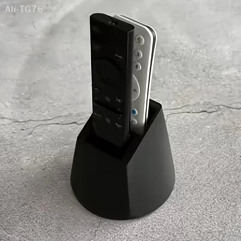 2-Grid Desktop Remote Control Holder & Organizer Rack