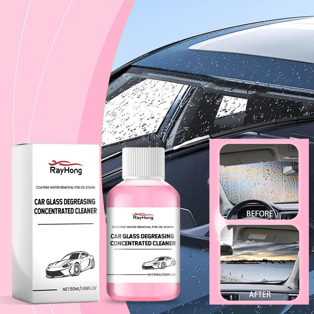 Rayhong 50ml Car Windshield Oil Film Remover & Glass Cleaner