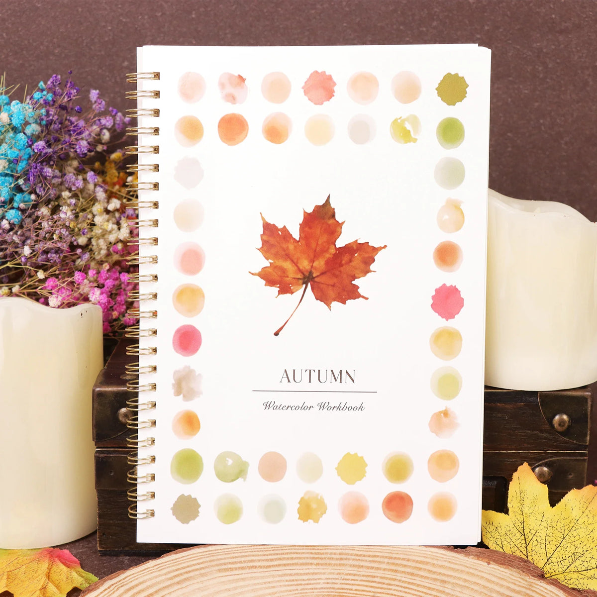 Beginner's Practice Book Painting Watercolor Oil Dyeing Album Comes