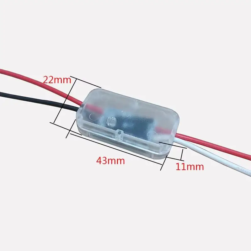 DC 3.7V–24V 5A Photocell Light Sensor Switch | Auto On/Off