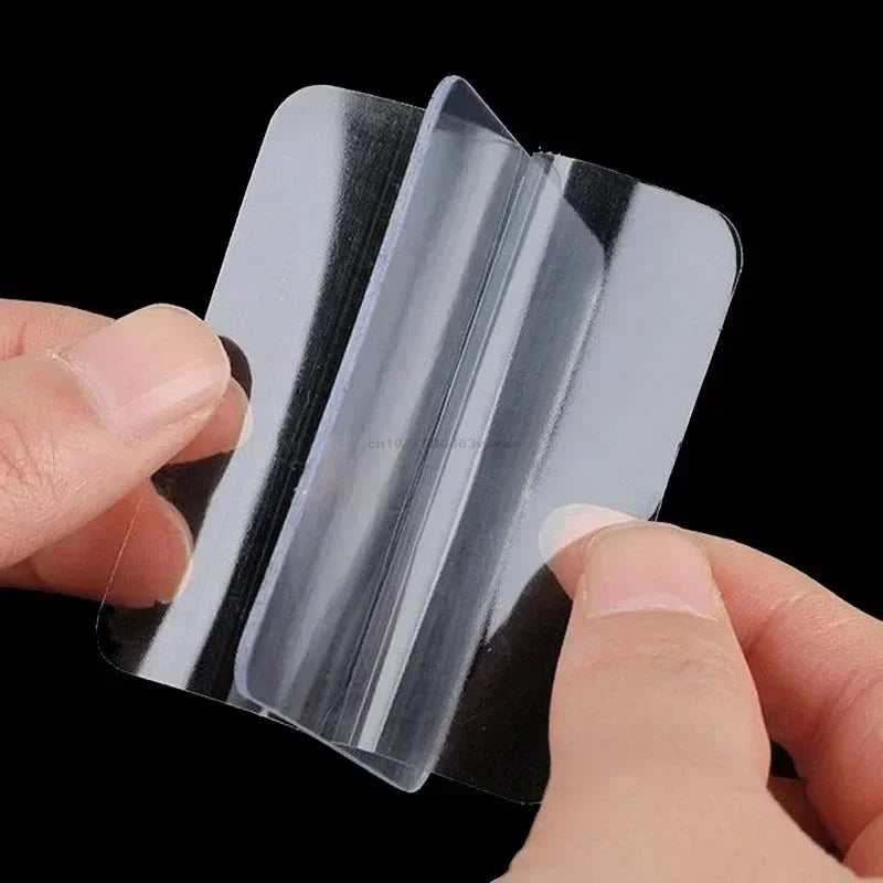 Nano Double-Sided Tape Squares – Waterproof Transparent 60mm