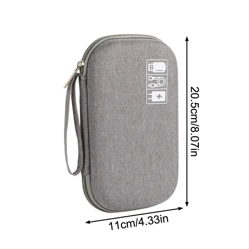 Travel Digital Accessories Organizer Bag – Cables & Gadgets