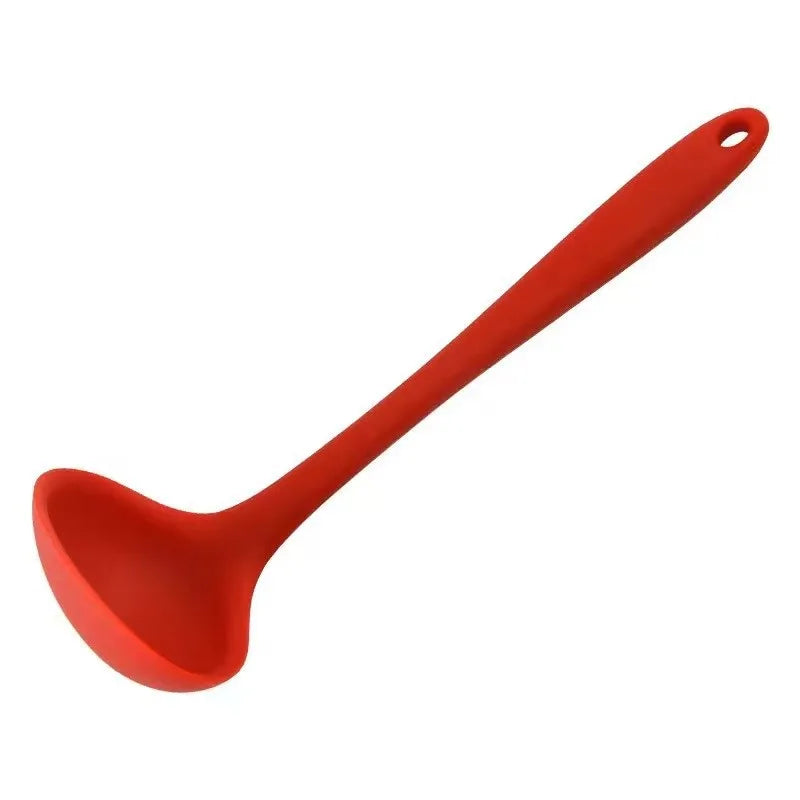 Food Grade Silicone Soup Spoon – Non-Stick & Heat Resistant