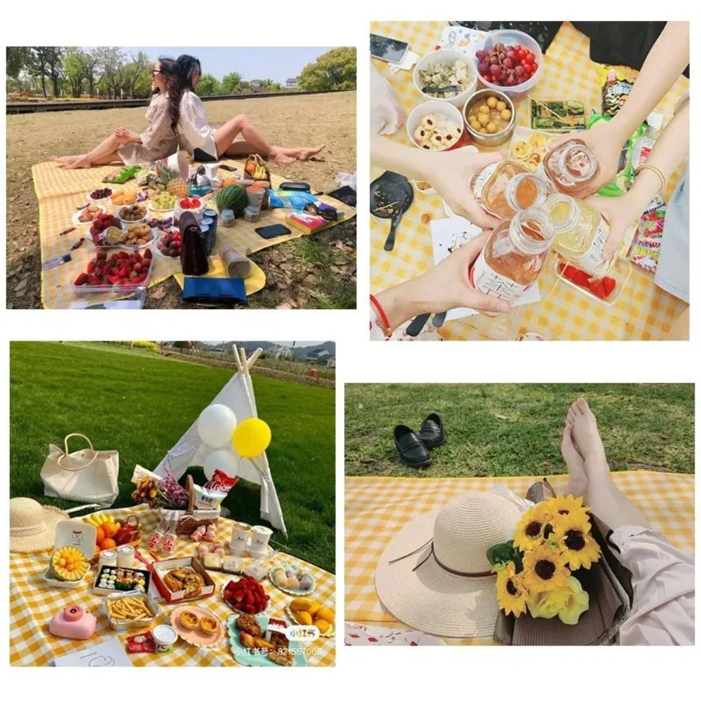 Foldable Waterproof Picnic Mat | Camping Beach & Park Blanket
