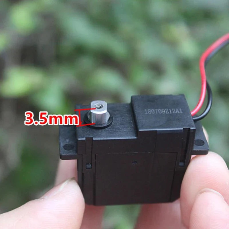 DIY Mini Output DC Deceleration Motor Looks Like Servo Robots