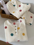 Women's Fleece Pajama Set – Plush Thermal Print Loungewear 2 Pc