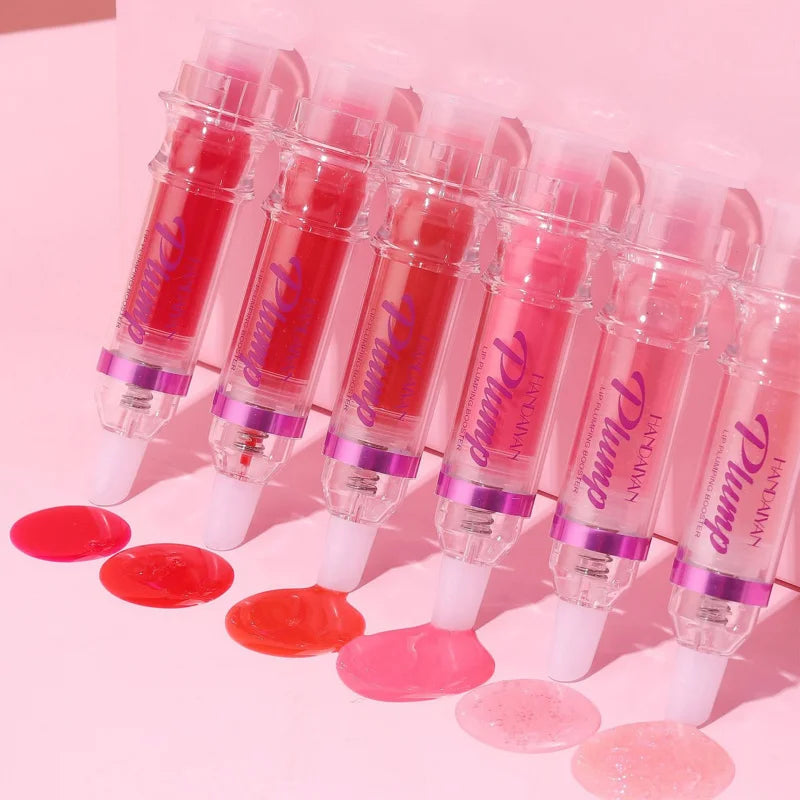 01 06 HANDAIYAN Transparent Lip Gloss Glossy Mirror Finish