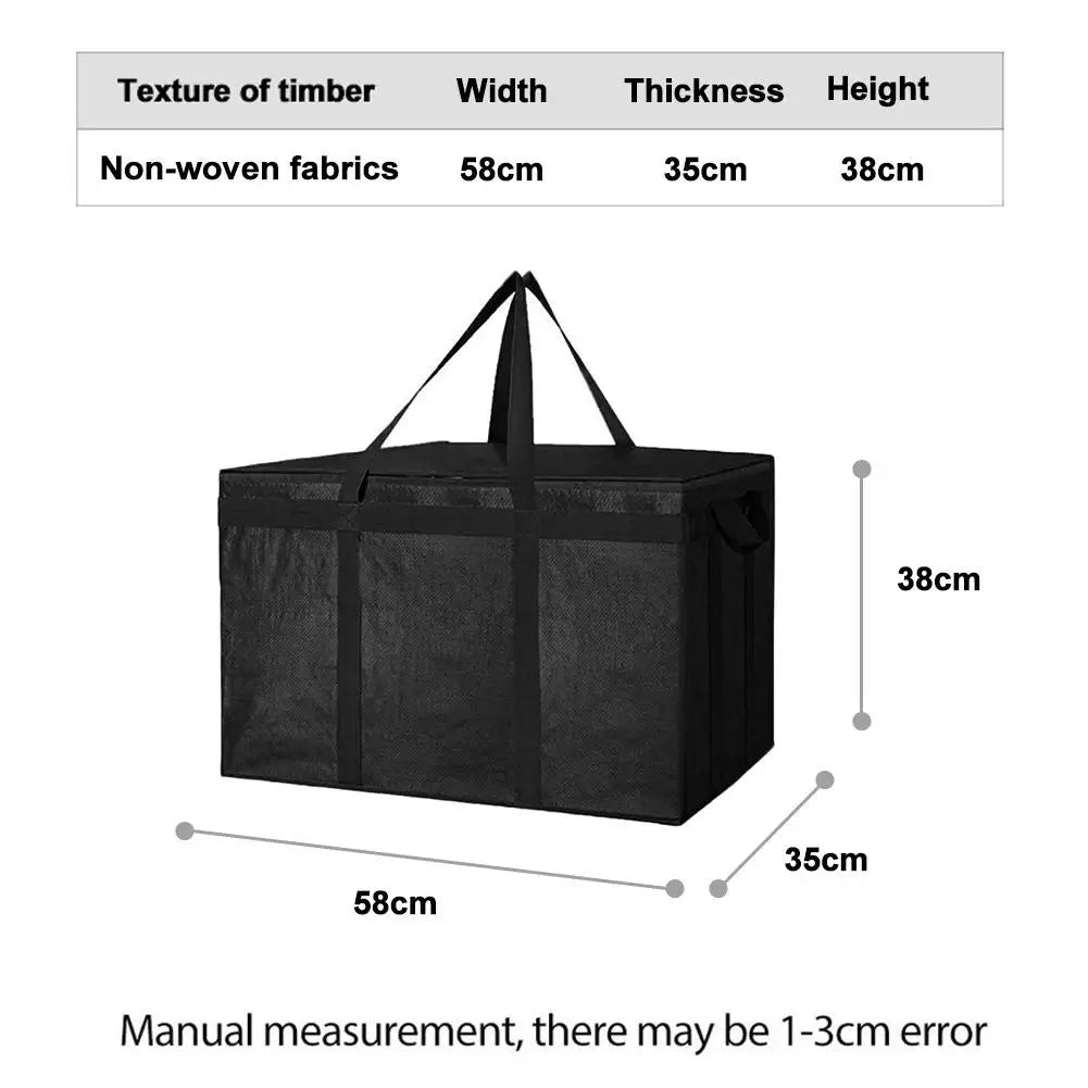 77L Insulated Thermal Tote Bag – Large Cooler Bag for Food