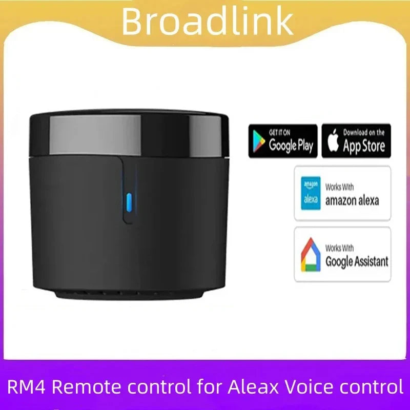 Broadlink Rm4 Mini Smart Remote Control Infrared Universal IR Audio