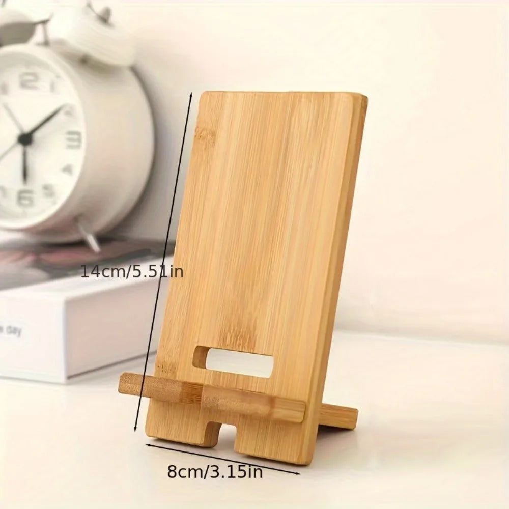 Universal Wooden Phone Holder IPhone 14 Max X XS Mobile Bracket