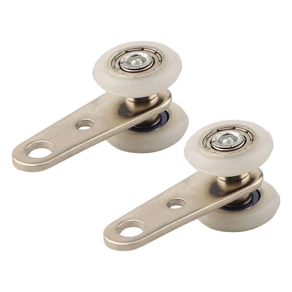 Sliding Door Pulley Block | Metal Bearing Track Roller 2/4 Pack