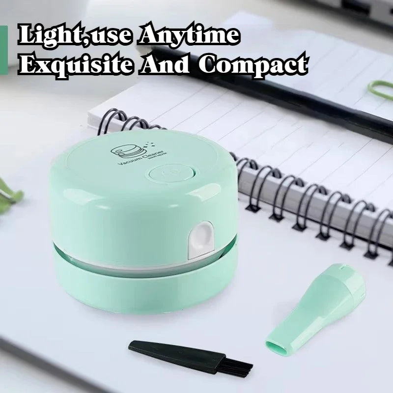 Mini Silent Desk Vacuum Cleaner | Portable Desktop Dust Cleaner
