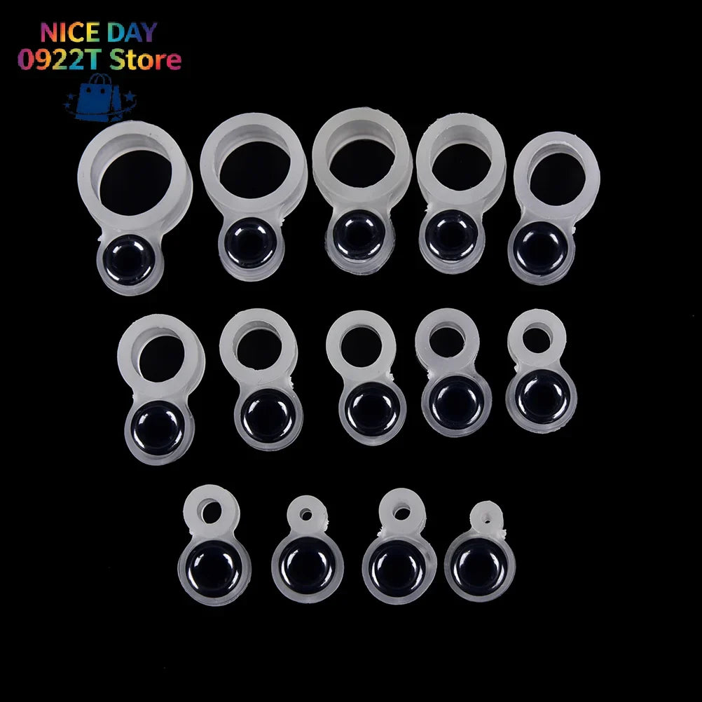 Fishing Rod Wire Ring Line Guide Silicone Different 1-14 X