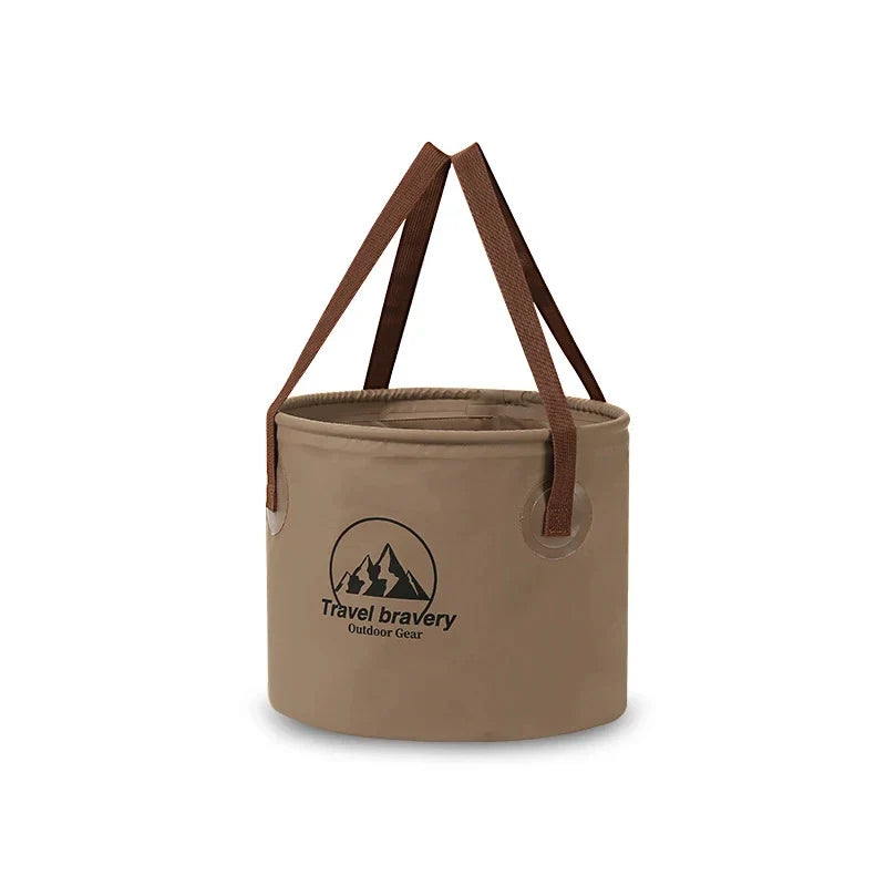 Foldable Waterproof Bucket – Portable Camping, Hiking & Fishing