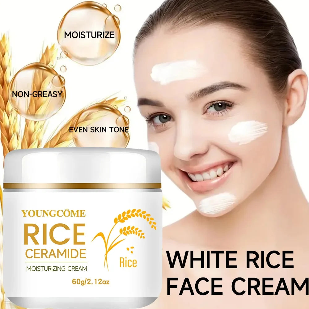 YOUNGCOME Rice Ceramide Moisturizing Cream | Korean Skincare