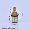 Universal Brass Faucet Cartridge Valve – Kitchen & Bathroom