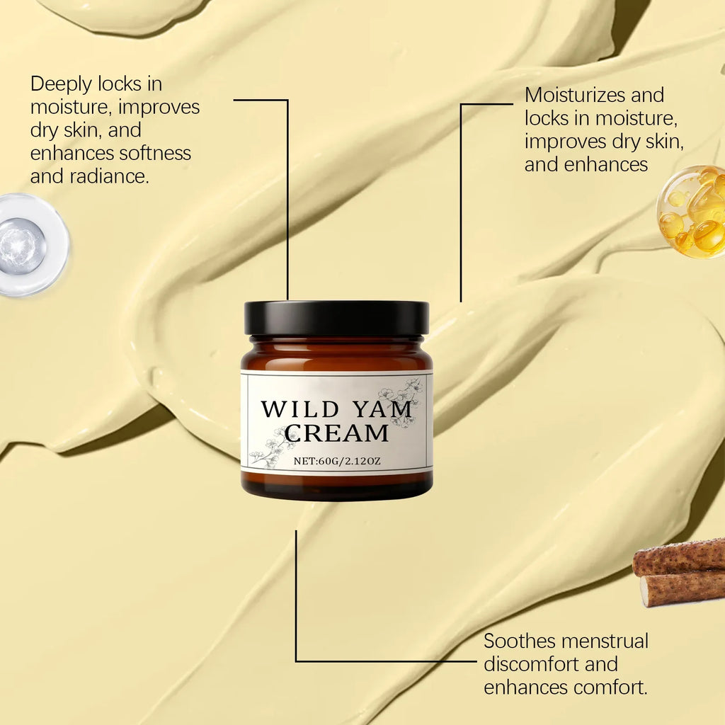 Wild Yam Body Cream for Women – Balance & Comfort | 60g