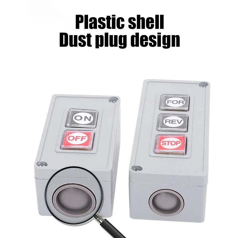 TPB-2 3 Start Stop Button Switch Box Control Motor 2-position