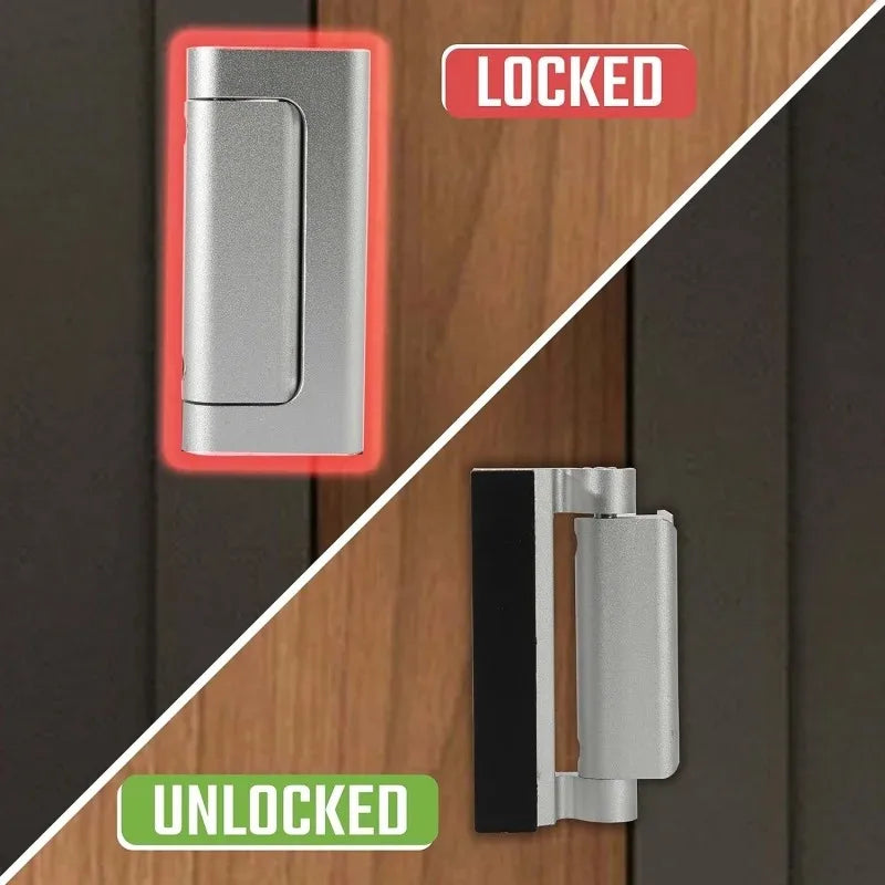 Childproof Door Reinforcement Lock – 800 lb Night Latch