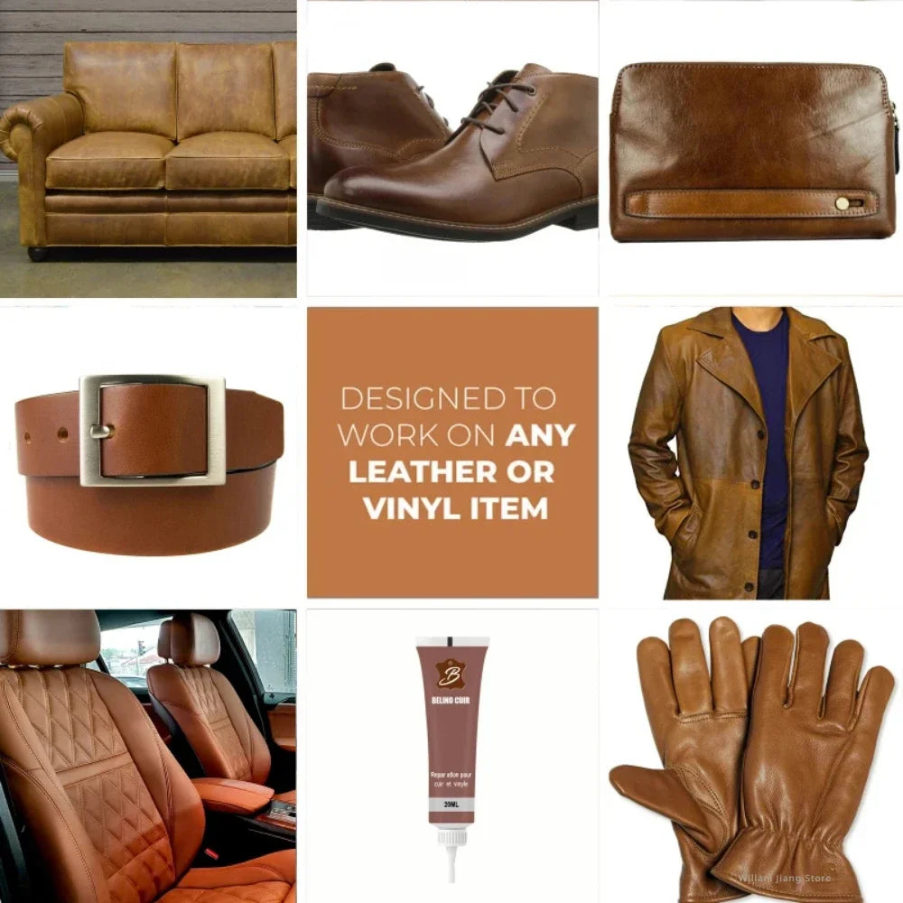 Leather Repair Gel Kit – Car Seats, Shoes & Furniture