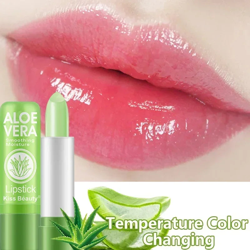 Aloe Vera Color Changing Lip Balm – Moisturizing & Nourishing
