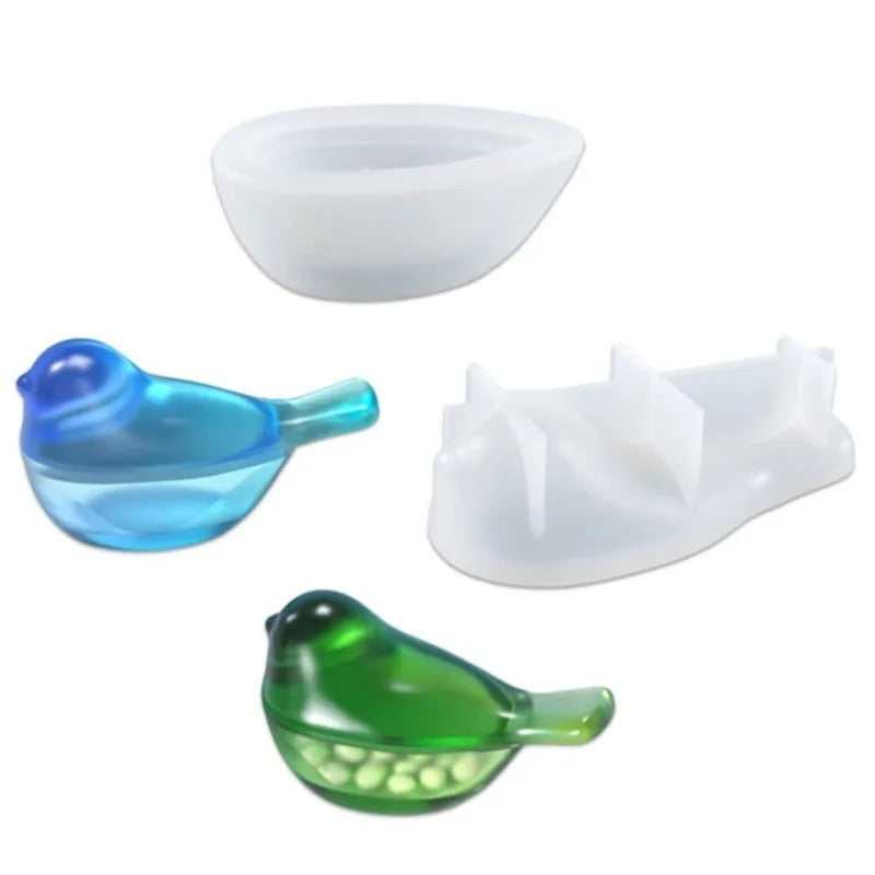 Bird Shape Silicone Mold – Resin, Chocolate & Craft Mould