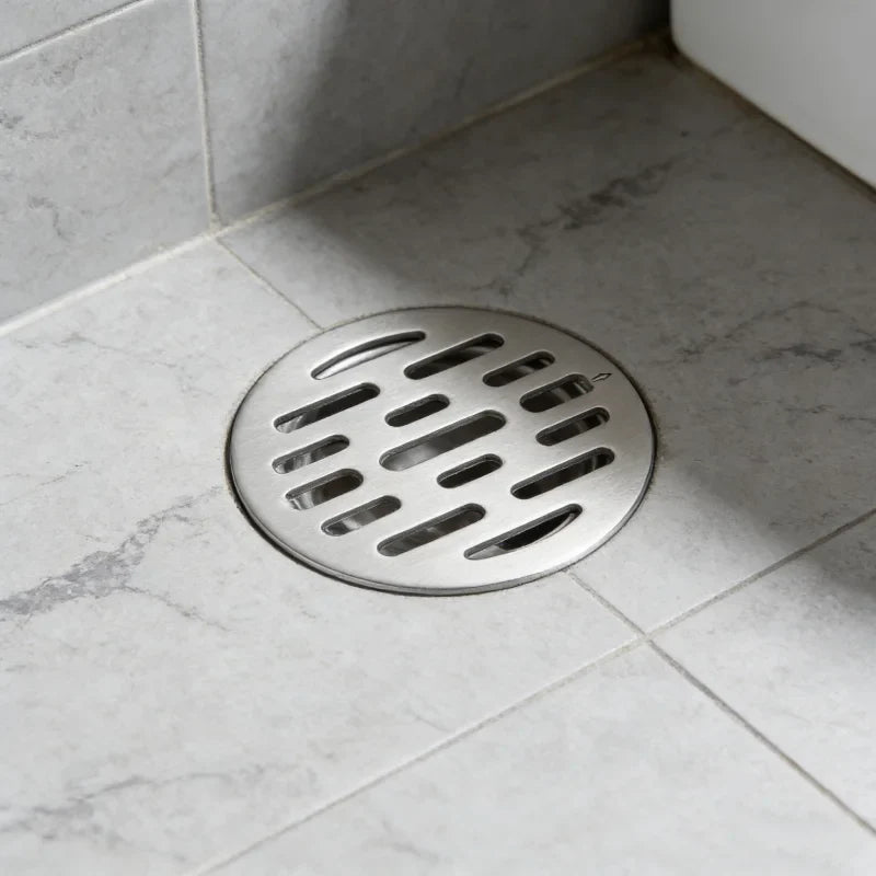 Stainless Steel Round Floor Drain Cover & Hair Catcher Strainer