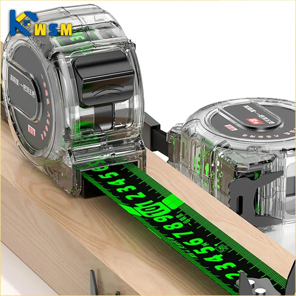 Self-Locking Tape Measure 3–10M | Precision, Drop-Proof
