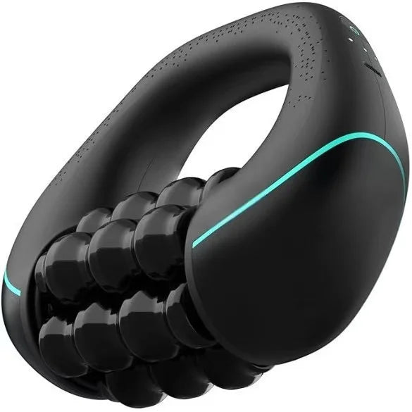 Electric Silicone Roller Massager – 3-Speed Handheld Fascia Tool