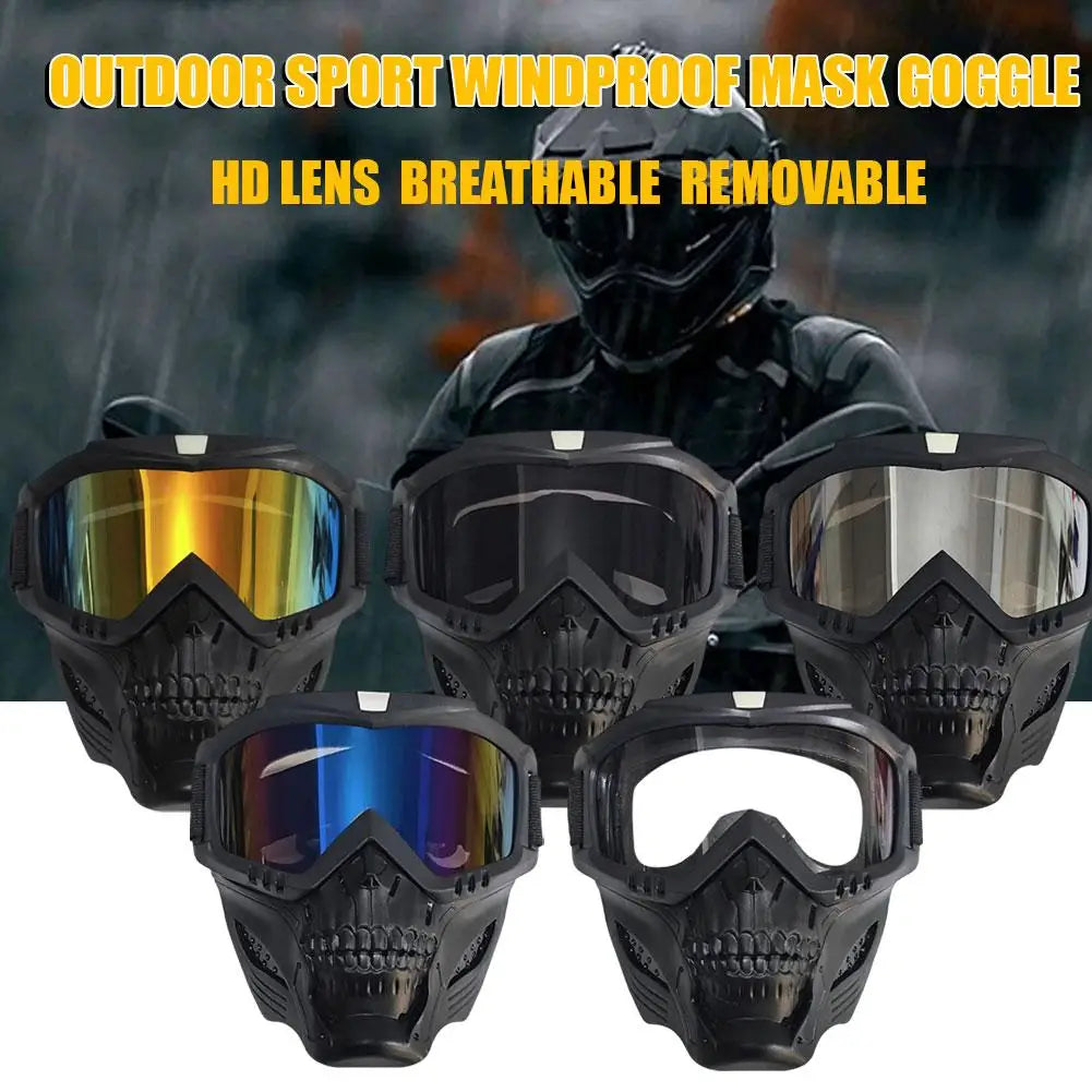 Windproof Cycling Goggles – UV Protection Sports Mask Eyewear