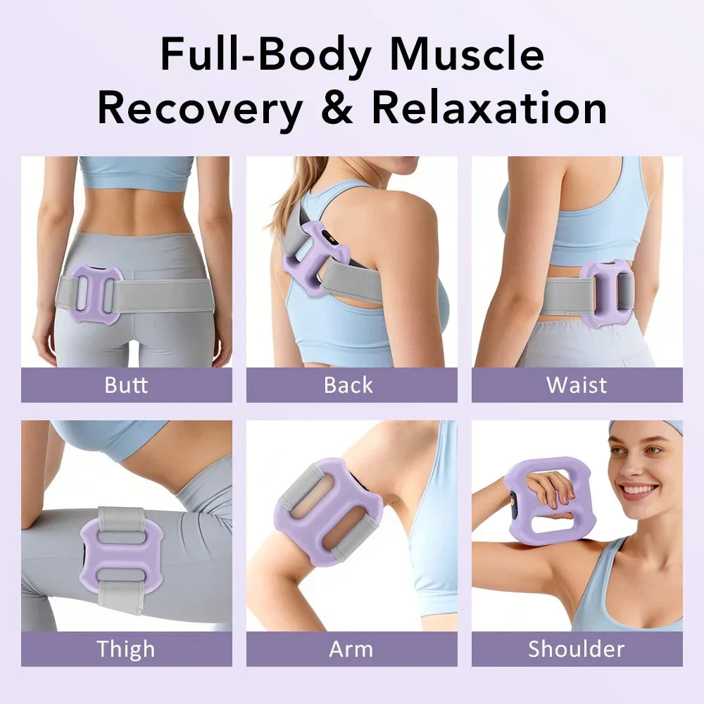 Hailicare Fascia Ring Massager | 3 Modes, 5 Speeds & Strap