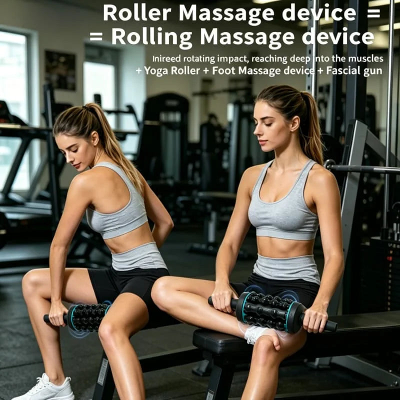 MagCellapy Electric Deep Tissue Massage Roller – 5 Speed
