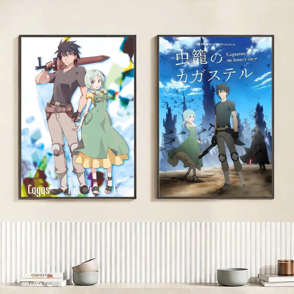 Cagaster of an Insect Cage Anime Poster | HD Self-Adhesive Wall Art